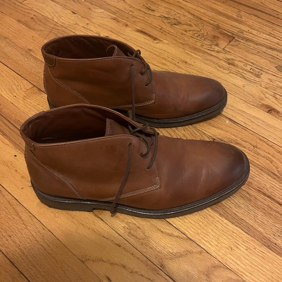 Johnston & Murphy sheepskin desert boots - Picture 2 of 4